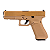 WE GBB G17 GEN5 MOS BLOWBACK AIRSOFT PISTOL TAN - Imagem 1