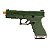WE GBB G17 T11 BLOWBACK AIRSOFT PISTOL OD GREEN - Imagem 1