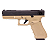 WE GBB G18C GEN 4 BLOWBACK AIRSOFT PISTOL TAN & BLACK - Imagem 1