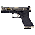 WE GBB G18C T03 BLOWBACK AIRSOFT PISTOL DUAL TONE - Imagem 1