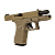 WE GBB G19 GEN 3 BLOWBACK AIRSOFT PISTOL TAN - Imagem 2