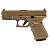 WE GBB G19 GEN 3 BLOWBACK AIRSOFT PISTOL TAN - Imagem 1