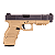 WE GBB G26 ADVANCED BLOWBACK AIRSOFT PISTOL BLACK & TAN - Imagem 2
