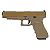 WE GBB G34 GEN4 MOS BLOWBACK AIRSOFT PISTOL TAN - Imagem 1