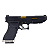 WE GBB G34 T01 BLOWBACK AIRSOFT PISTOL BLACK - Imagem 2