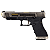 WE GBB G34 T03 BLOWBACK AIRSOFT PISTOL SILVER & GOLD - Imagem 1