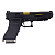 WE GBB G35 T01 BLOWBACK AIRSOFT PISTOL BLACK - Imagem 2