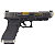 WE GBB G35 T03 BLOWBACK AIRSOFT PISTOL DUAL TONE - Imagem 2