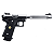 WE GBB GALAXY HI-CAPA SERIES PREMIUM L SLIDE K BLOWBACK AIRSOFT PISTOL SILVER - Imagem 2