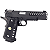 WE GBB HI-CAPA 5.1 K-VER H015 BLOWBACK AIRSOFT PISTOL BLACK - Imagem 2