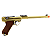 WE GBB LUGER P08 GBB 8" BLOWBACK AIRSOFT PISTOL GOLD - Imagem 2