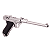 WE GBB LUGER P08 GBB 8" BLOWBACK AIRSOFT PISTOL SILVER - Imagem 2