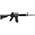 WE AEG M4 KATANA AIRSOFT RIFLE BLACK - Imagem 2