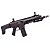 WE AEG MSK MASADA AIRSOFT RIFLE BLACK - Imagem 2