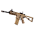 WE AEG PDW 10" AIRSOFT RIFLE TAN - Imagem 1
