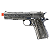 WE GBB 1911 PATTERN FILIGREE BLOWBACK AIRSOFT PISTOL SILVER - Imagem 1