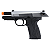 WE GBB BULLDOG D002 BLOWBACK AIRSOFT PISTOL SILVER - Imagem 2