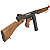 CYBERGUN WE GBBR M1A1 THOMPSON BLOWBACK AIRSOFT RIFLE BLACK & WOOD - Imagem 2