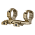 REDWIN RING ONE PIECE SCOPE MOUNT 34MM FALT DARK EARTH - Imagem 2
