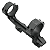 ANGRY GUN RING ONE PIECE SCOPE MOUNT 34MM BLACK - Imagem 2