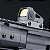 BLACK OWL GEAR RED DOT SIGHT REFLEX MINIATURE BLACK - Imagem 2
