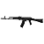 TOKYO MARUI AEG AK74MN NEXT GENERATION BLOWBACK AIRSOFT RIFLE BLACK - Imagem 1
