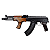 LCT AEG AK AIM CARBINE AIRSOFT RIFLE WOOD / BLACK - Imagem 1