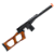 LCT AEG VSS VINTOREZ AIRSOFT RIFLE WOOD & BLACK - Imagem 2