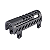 LCT HANDGUARD SPORT UPPER FOR AK SYTLE ZB-19N ALUMINUM BLACK - Imagem 1