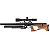 AIRGUN TECHNOLOGY 5.5MM URAGAN 3 600 STOCK WOOD PCP RIFLE - Imagem 1