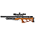 VULCAN 3 700 5.5MM AIRGUN TECHNOLOGY STOCK SYNTHETIC WOOD PCP RIFLE - Imagem 1