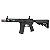 CYMA NOVESKE AEG N4 SBR 7" WITH PLATINUM GEARBOX AIRSOFT RIFLE BLACK - Imagem 1