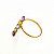 Anel Trilho Natural em Ouro 18k - Imagem 4