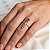 Anel Trilho Natural em Ouro 18k - Imagem 2