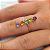 Anel Trilho Natural em Ouro 18k - Imagem 1