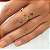 Anel Trilho Natural em Ouro 18k - Imagem 3