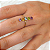 Anel Trilho Natural em Ouro 18k - Imagem 5