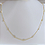 Colar Ouro 18k Pérola Natural Oval Espaçada - Imagem 2