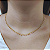 Colar Ouro 18k Choker Bolinhas - Imagem 1
