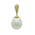 Pingente Ouro 18k Pérola Natural Biwa Gota - Imagem 2