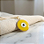 Pingente Olho Grego 15mm Amarelo Ouro 18k - Imagem 1