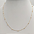 Colar Ouro 18k Bolinhas na Veneziana - Imagem 2