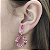 Brinco Ouro 18k Soft Pink - Imagem 2