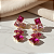 Brinco Ouro 18k Espectro Magenta - Imagem 3