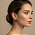 Brinco Ouro 18k Gota Alongada Verde Esmeralda - Imagem 2