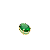 Pingente Ouro 18k Ponto de Luz Oval 6x8mm Verde Esmeralda - Imagem 5