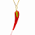 Pingente Pimenta Ouro 18k - Imagem 1