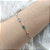 Pulseira Ouro 18k Oval Espaçada Zircônias Coloridas - Imagem 2