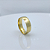 Par Aliança Ouro 18k Meia Cana Anatômica - Personalizado - Imagem 4
