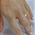 Par Aliança Ouro 18k Meia Cana Anatômica - Personalizado - Imagem 6